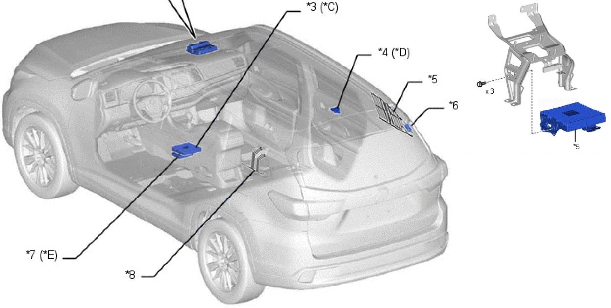 JBL Amp Location? - Toyota Nation Forum : Toyota Car and Truck Forums